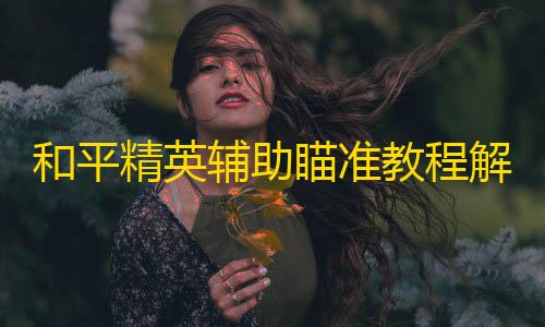 荒野行动官网和平精英辅助瞄准教程解说大全视频